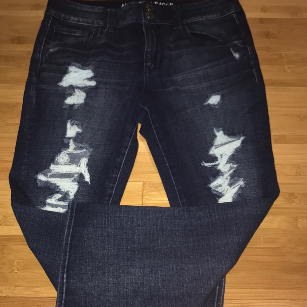 AEO crop jean